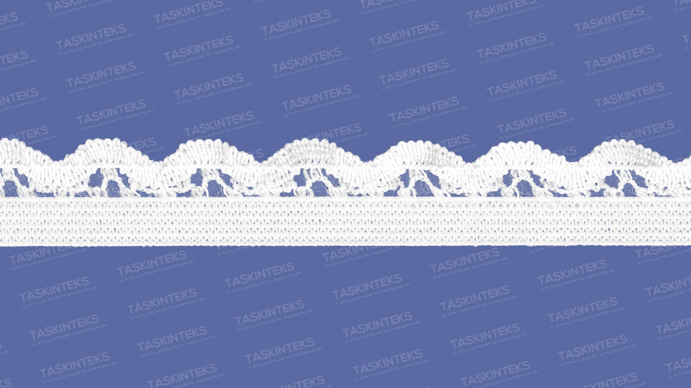 15 MM Braided Ornate Shiny Pattern Elastic